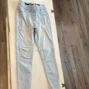 Old Navy Blue Jeggings High-Waisted Slim Fit